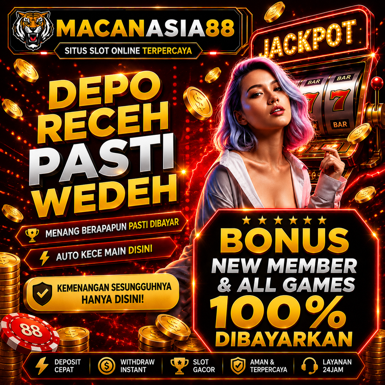 MACANASIA88 ✈️ Platform Slot Berbasis Cloud dengan Jaringan Server Andal